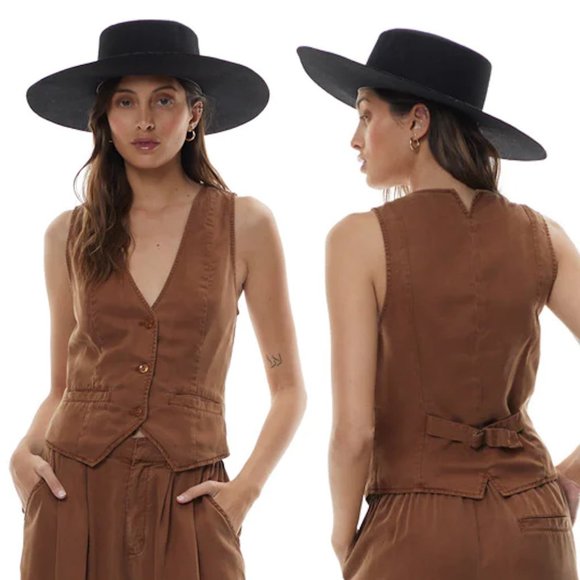 NWT New Young Fabulous & Broke Veda Vest Size XS - Picture 1 of 9
